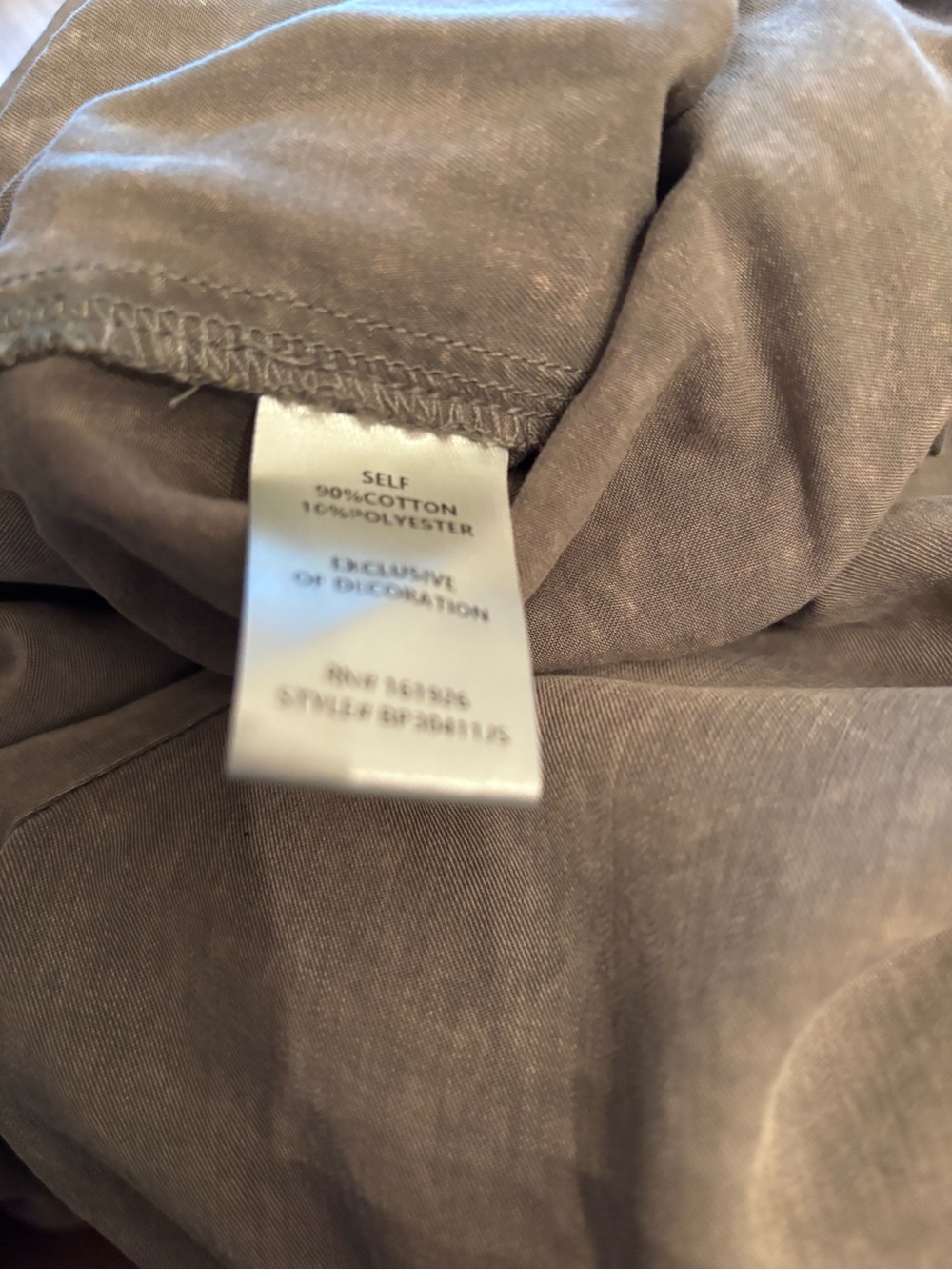 Wide Leg Tiered Drawstring Pants - Olive - Picture 6 of 7